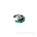 Roterende encoder met knop